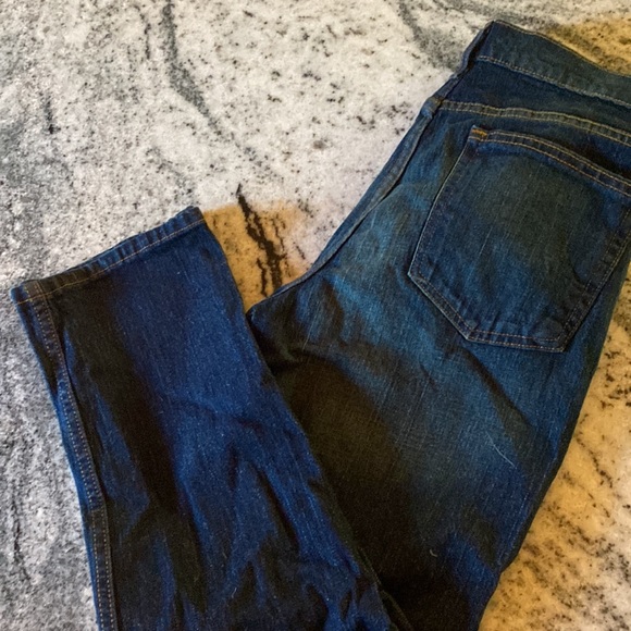Mens dark denim jeans - Picture 4 of 5